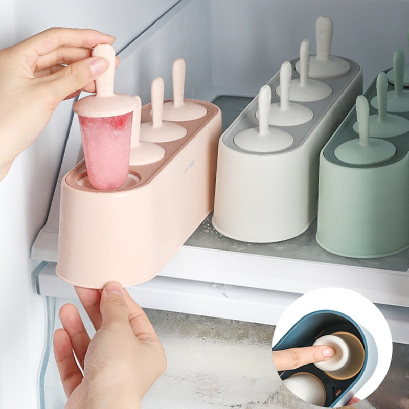 Homemade Silicone Popsicle Maker