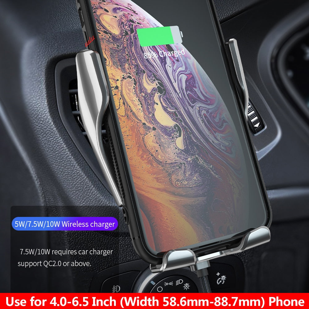 Wireless Car Charger For IPhone and Samsung